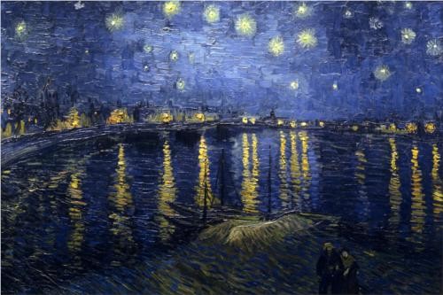 Photo:  The Starry Night (over the Rhone) (1888) ~ Vincent van Gogh